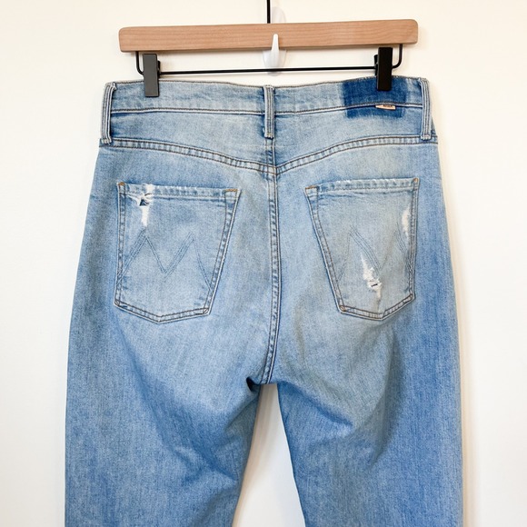 Mother Superior The Ditcher Crop Jeans Resting Beach Face 27 - Picture 8 of 16